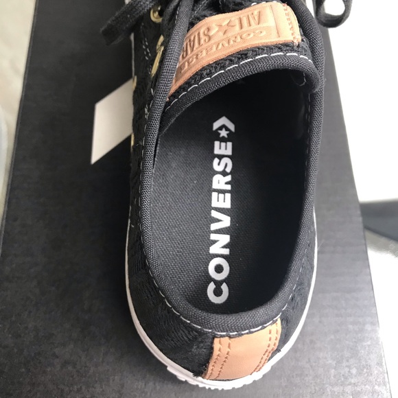 Converse Ctas Lift OX Canvas Almost Black W AUTHEN - Picture 7 of 8